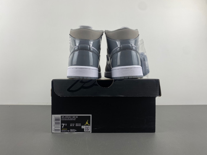 Jordan 1 Mid SE White Medium Grey Cool Grey HF3216-100