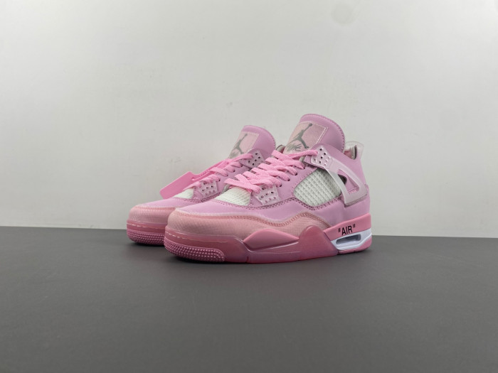 off-white x jordan 4 “pink”