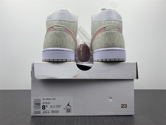 air jordan 1 mid se “light iron ore” dn4045-001