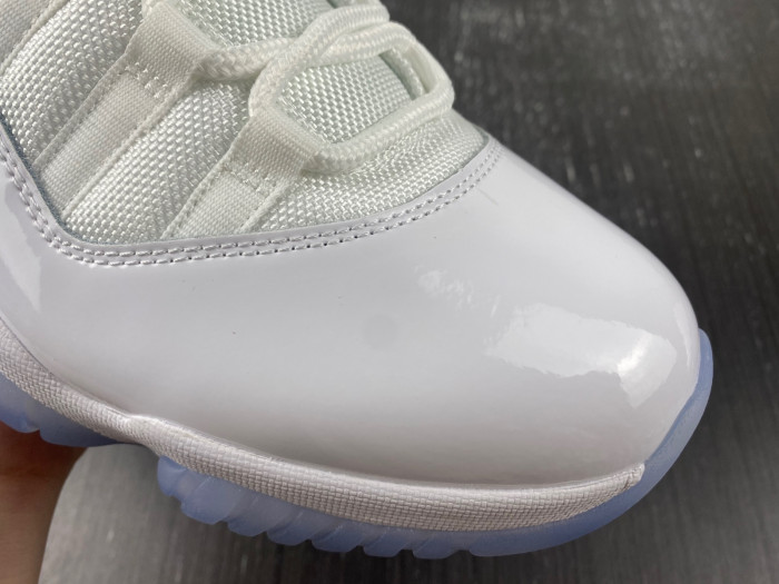 air jordan 11 retro 25th anniversary white / silver 408201-101