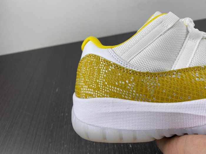 air jordan 11 low “yellow snakeskin” ah7860-107