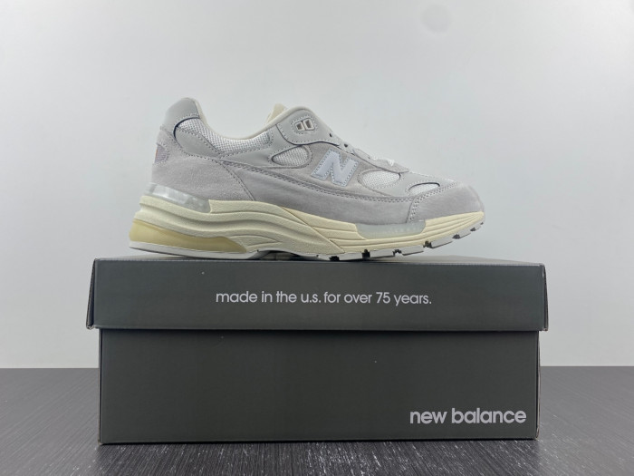 new balance 992 white silver (2021) - m992md