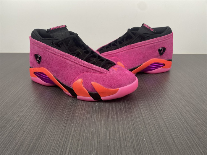 air jordan 14 low shocking pink blast dh4121-600