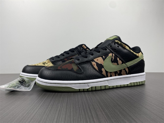 nike dunk low crazy camo shoes dh0957-001