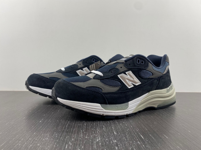 new balance 992 navy grey - m992gg