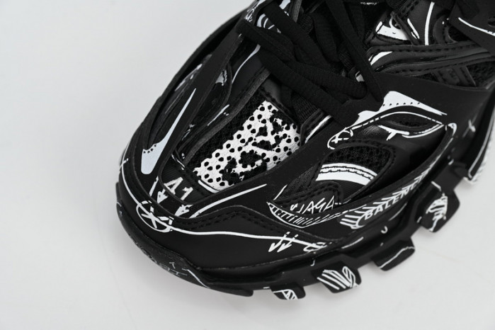 Ba*len*cia*ga tess s.black black-and-white painting 542023 w3sr2 2315