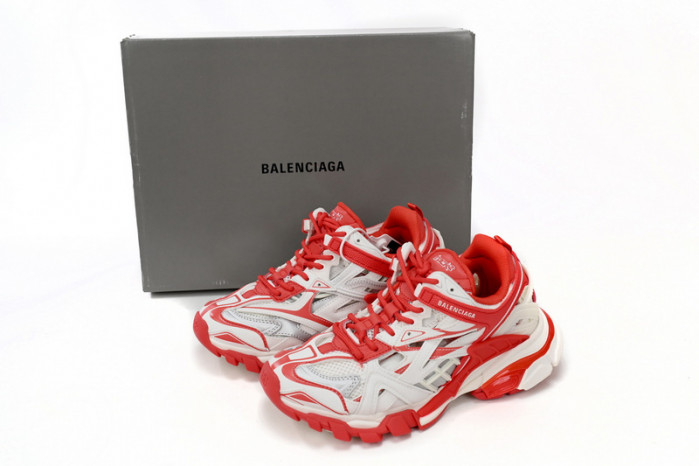 belanciaga Track 2 Sneaker Military Black White Red 568615 W2GN3 1293