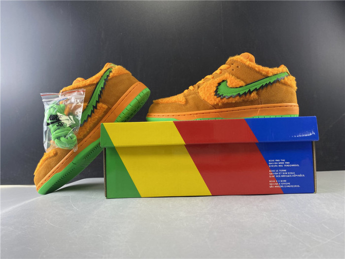 nike sb dunk low grateful dead bears orange - cj5378-800