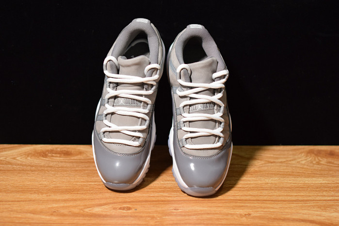air jordan 11 low "cool grey" 528895-003