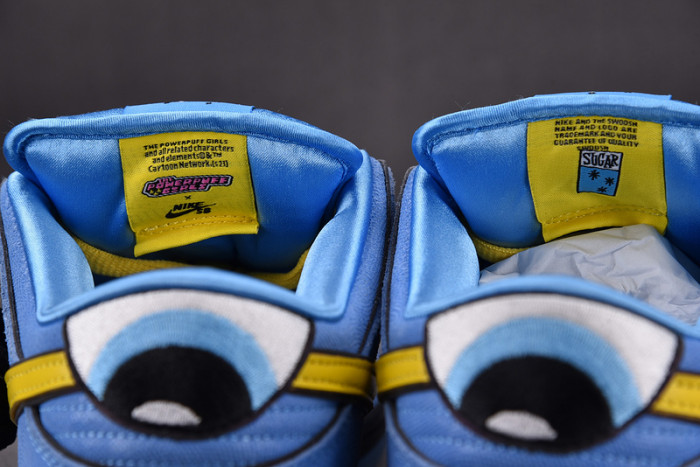 the powerpuff girls x nike sb dunk low “bubbles”
