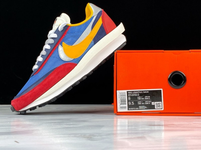 nike ld waffle sacai blue multi - bv0073-400