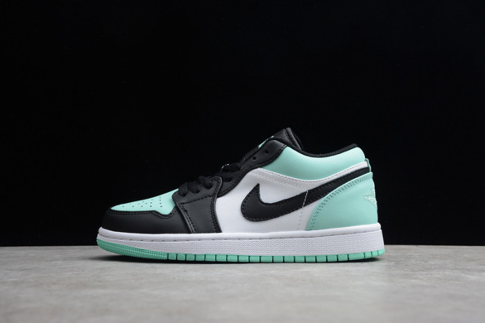 air jordan 1 retro low ''emerald'' 553558-117