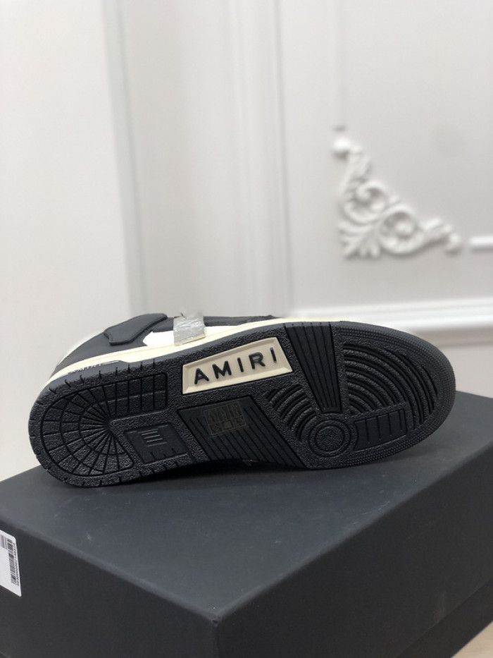 amiri* skel leather sneakers