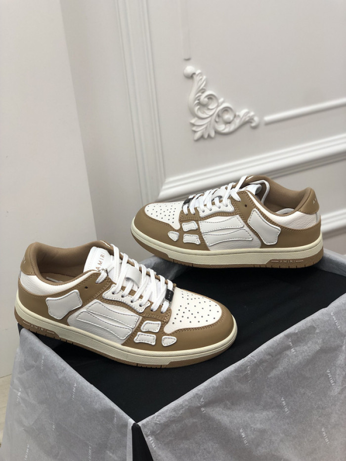 amiri* skel leather sneakers
