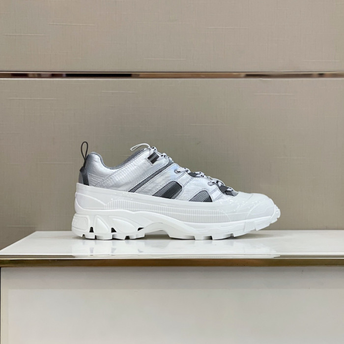 Bur*berry Check Cotton Arthur Sneakers