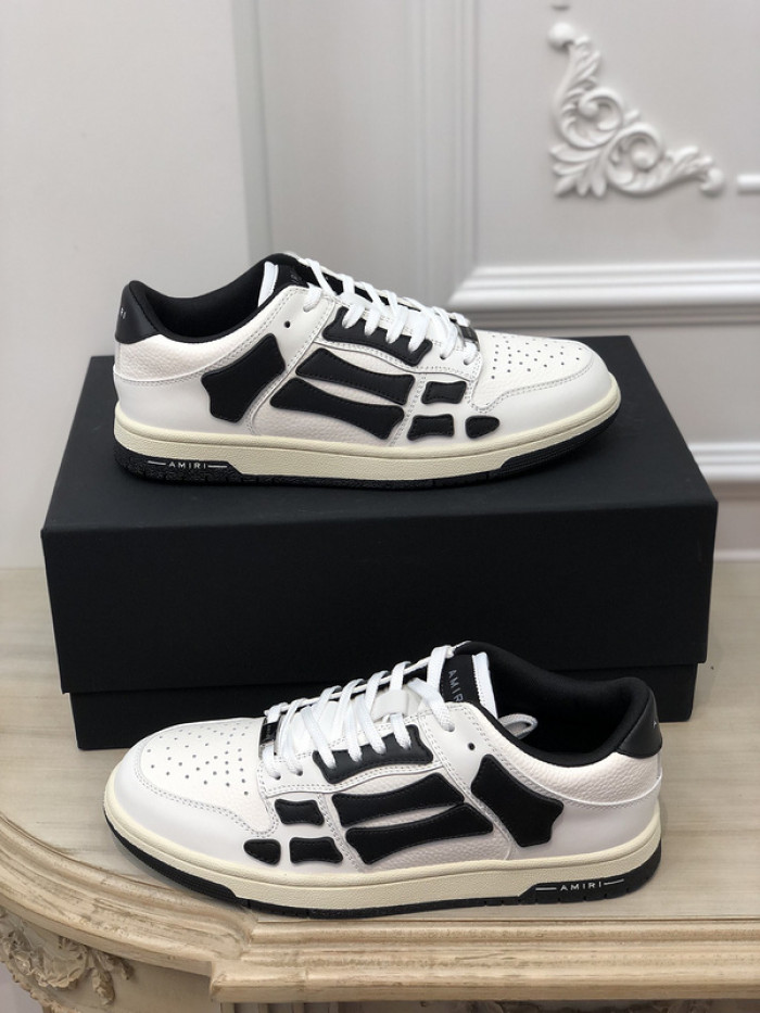 amiri* skel leather sneakers