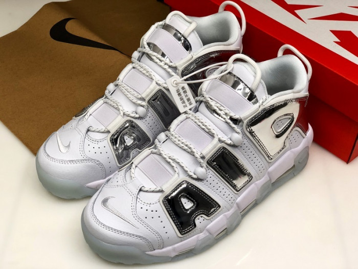 Nike Air More Uptempo White Chrome Blue Tint 917593-100