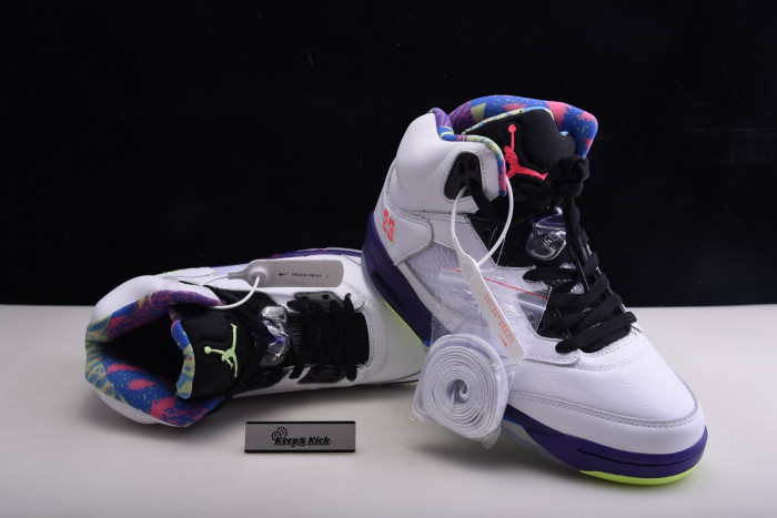 air jordan 5 white bel-air db3335-100