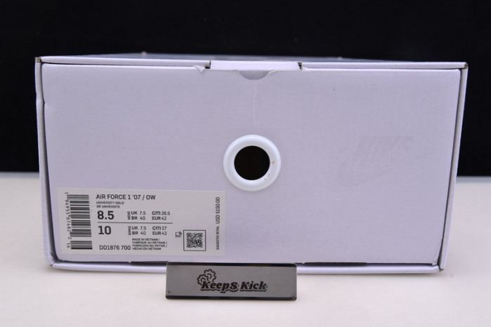 off-white nike air force 1 yellow university gold dd1876-700