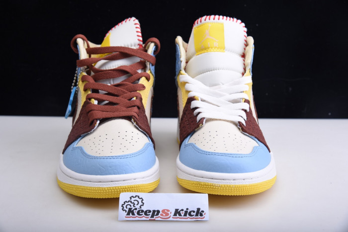 Ma*s*n chateau x air jordan 1 mid fearless multi - cu2803-200